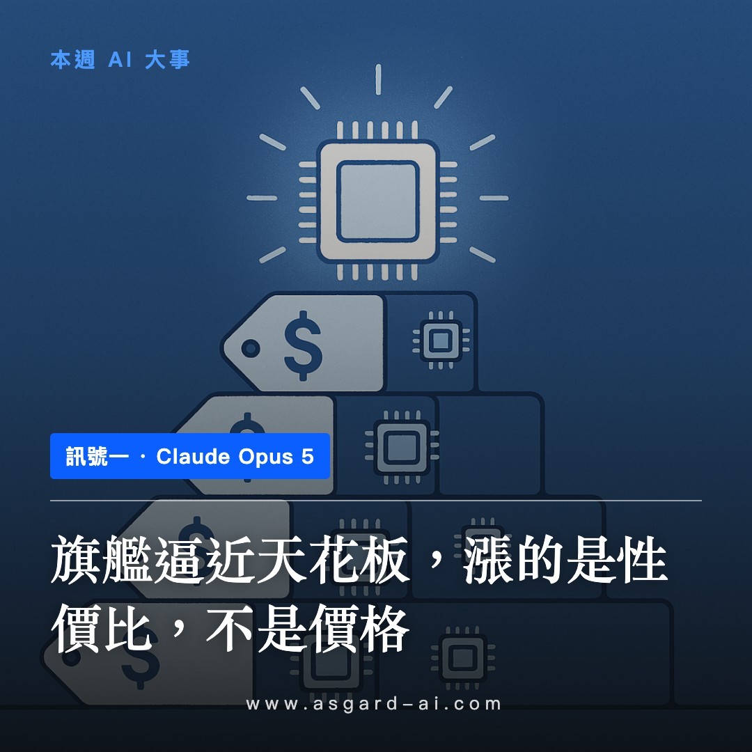 訊號一:旗艦逼近天花板,漲的是性價比,不是價格